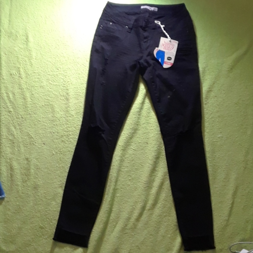 YMI - Wanna Betta Butt black denim jeans